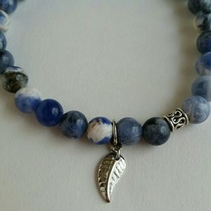 Natural Stone Bead Bracelet